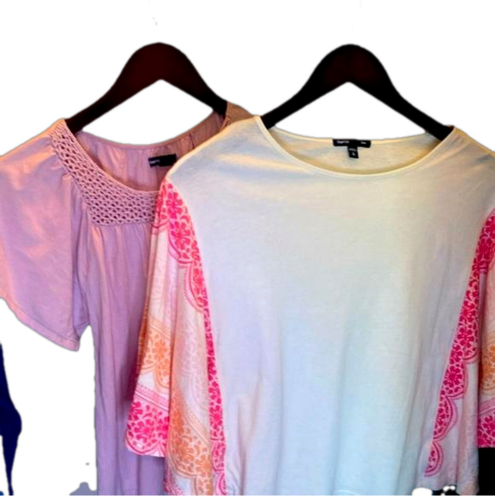 Gap kids bundle girls Medium size 8 and a small rose colored 6-7